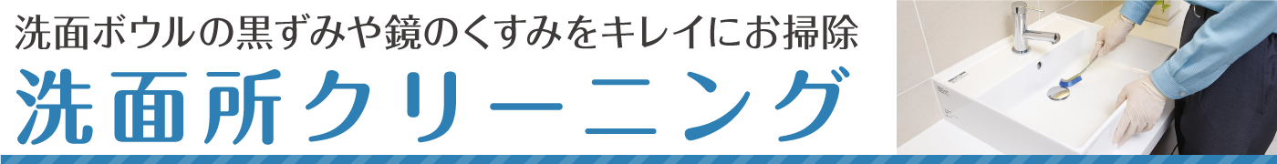 洗面ボウルの黒ずみや鏡のくすみなどを除去。爽やかな空間に。
